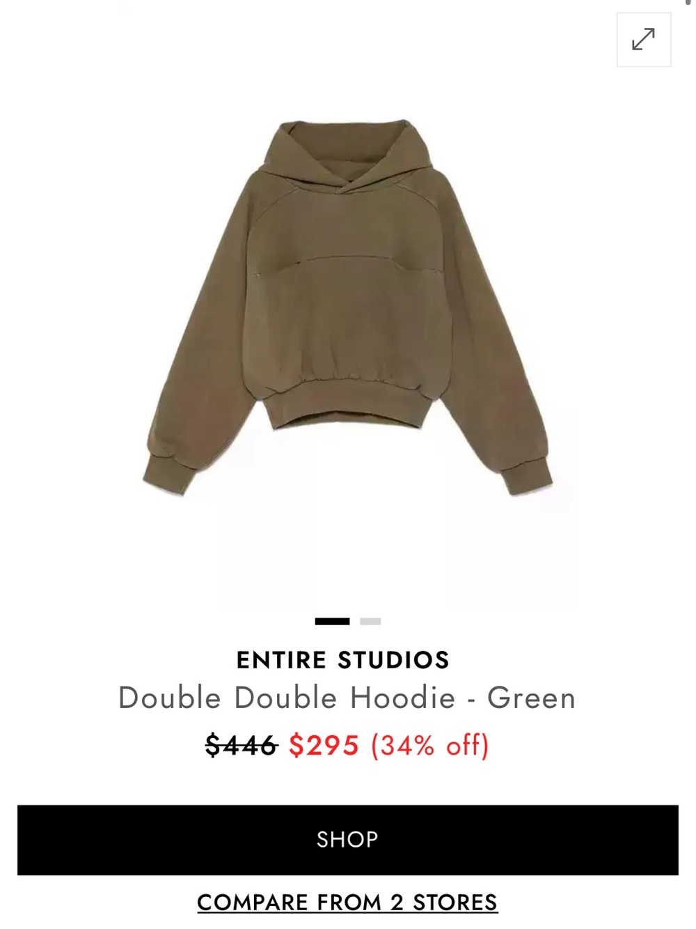 Entire Studios Double Double Hoodie